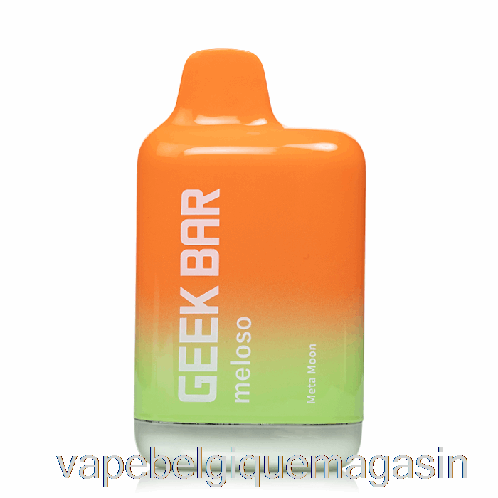 Vape Belgique Geek Bar Meloso Max 9000 Jetable Méta Lune